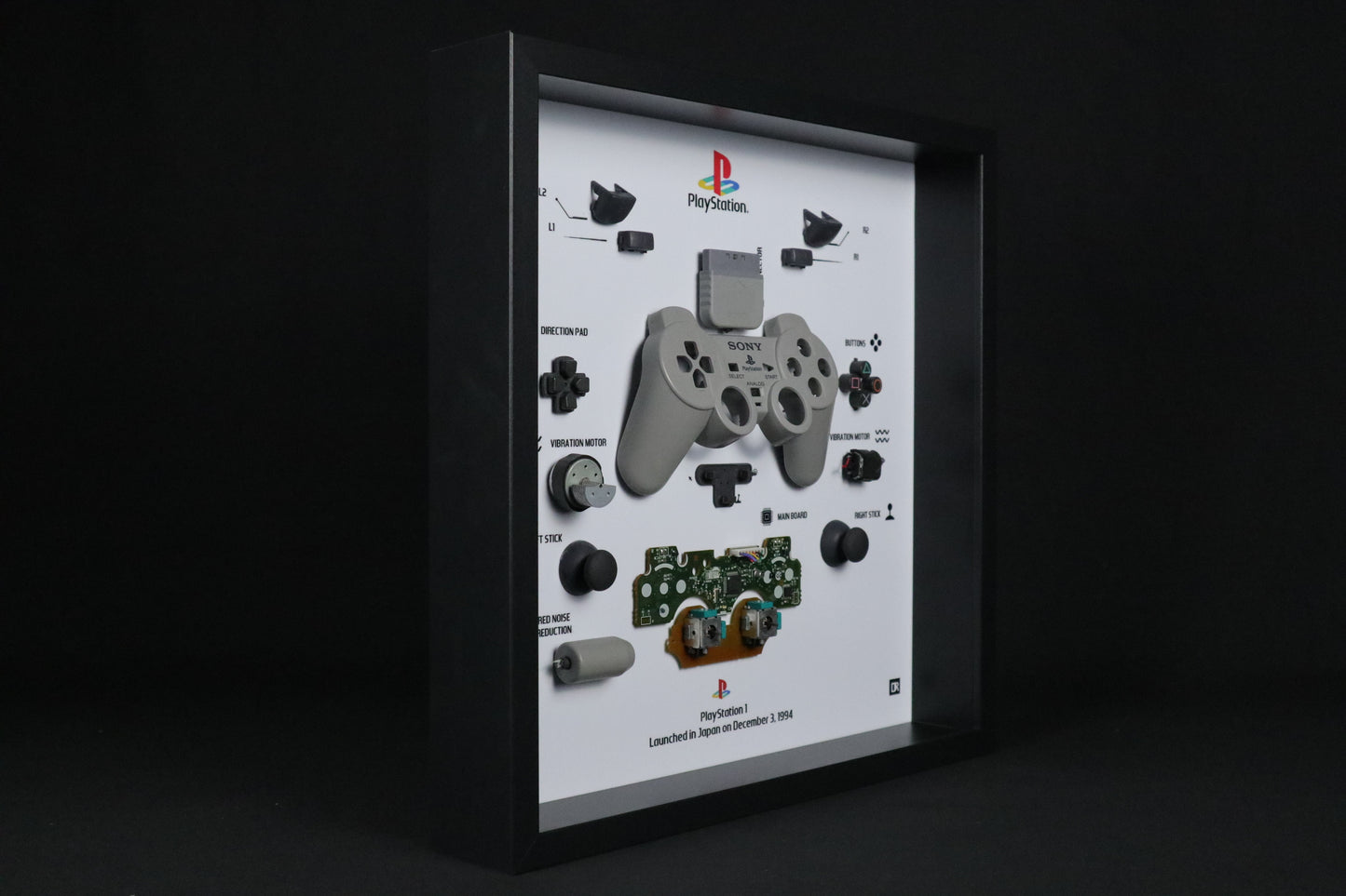 Playstation 1 Controller Frame | Grey