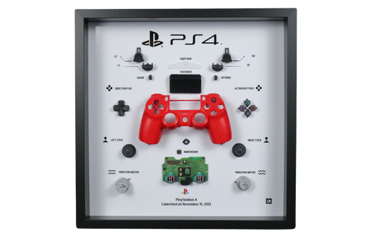 Cadre de manette Playstation 4 | Rouge