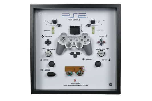 Playstation 2 Controller Frame | Zilver