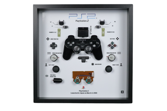 Playstation 2 Controller Frame | Black