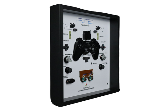 Playstation 2 Controller Frame | Black