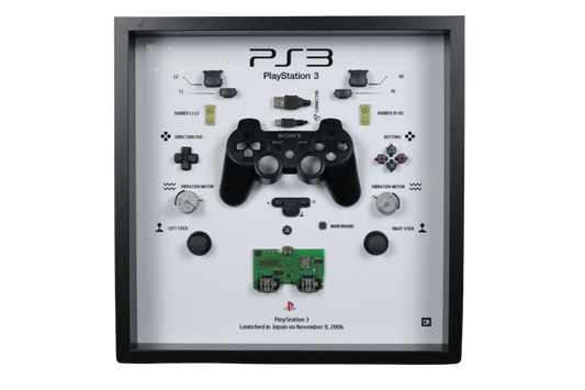 Playstation 3 Controller Frame | Zwart